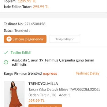 Trendyol İademin Paketten Çıkmaması Yalanı