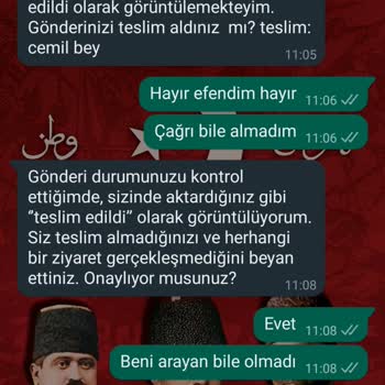 AGT Kurye (aynigunteslim.com) AGT Kargomu Bilgim Dışı Başkasına Teslim Etti