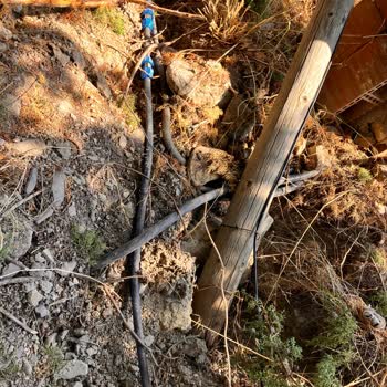 Gdz Elektrik Dağıtım Bakım Sonrası Telekom Direği Yıkıldı