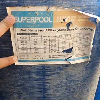 Superkim Pool Products Filtre Kazanı 3. Yılda Patladı Arkasında Durmadılar