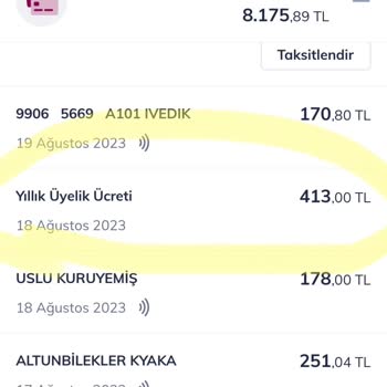 CardFinans Kart Aidatı