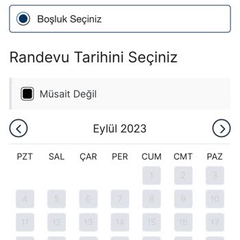 VFS Global Vize Randevusu Alamıyorum