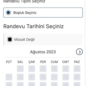 VFS Global Vize Randevusu Alamıyorum