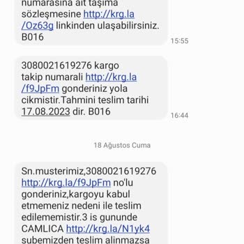 Aras Kargo Teslimat Ciddiyetsizliği! Çalışan Saygısızlığı!