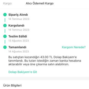 Sürat Kargo Kayıp Kargo Tazminatı, Haksız Kazanç
