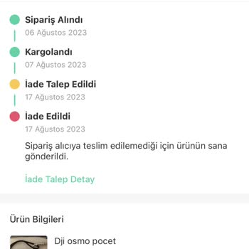 Dolap Üzerinden Sattığım Ürün Sürat Kargo'yla Kargo Sırasında Kayboldu