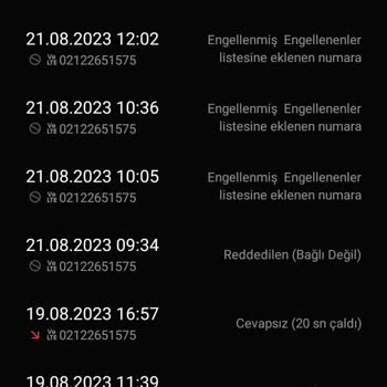 0212 265 15 75 2122651575 Numaralı Aramalar