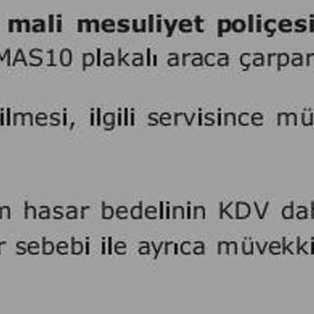 Türkiye Sigorta Araç Tamir Ücreti İçin Market Alışveriş Parası Veriliyor