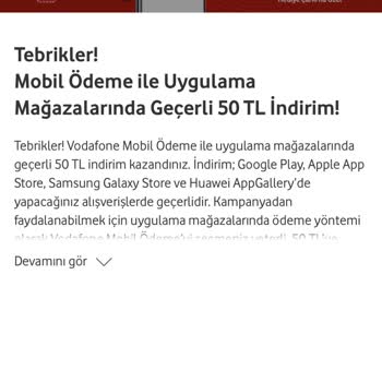 Vodafone Haftalık İndirim Çarkı Yanıltmacası İnternet Yok