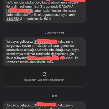 Aras Kargo Paketimi Getirmiyor Dalga Geçer Gibi Her Gün SMS Atıyor