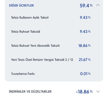 Turkcell Hattıma Yansıtılan Fazla Ücret