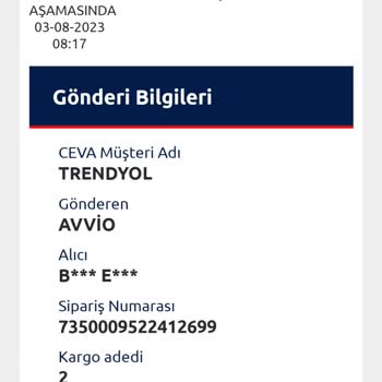 CEVA Logistics Teslim Edilmeyen Kargo