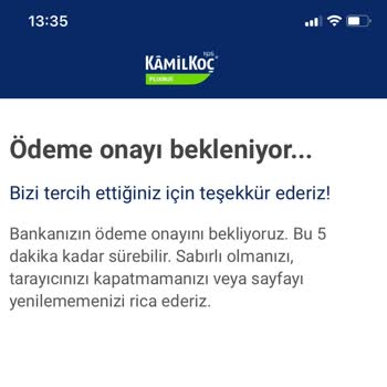 Kamil Koç Param Kartımdan Çekildi Fakat Ortada Bilet Yok