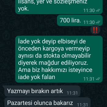 Moda_monocom (Instagram) Ürünü Gönderiyoruz Diyerek Erteleyip Ne Ürünü Ne Para İadesini Yapmıyorlar