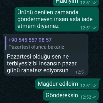 Moda_monocom (Instagram) Ürünü Gönderiyoruz Diyerek Erteleyip Ne Ürünü Ne Para İadesini Yapmıyorlar