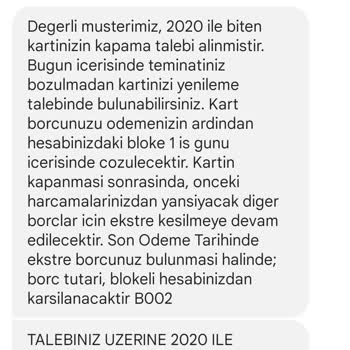 Garanti Bankası Kredi Kartı Teminatıyla İlgili Sorun