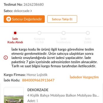 Trendyol Ürün İade Alınmaması