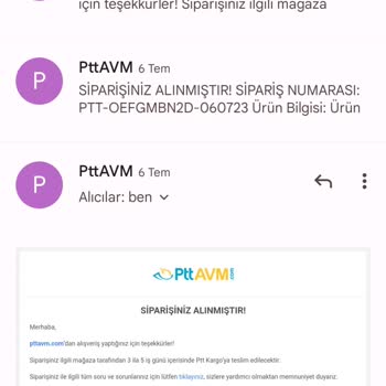 PttAVM Ürün İadesinin Gerçekleşip Para İadesi Gerçekleşmemesi