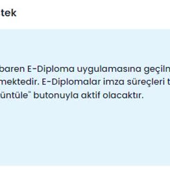 İstanbul Üniversitesi AUZEF'in Islak İmzalı Diploma Vermemesi