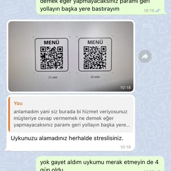 Şiltsan Siparişim Hakkında Bilgi Almak İsterken Şahsıma Hakaret Edildi