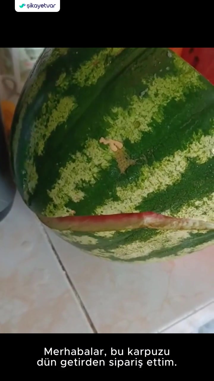 Getir Uygulaması Bozuk Karpuz Getirdi videonun kapak resmi