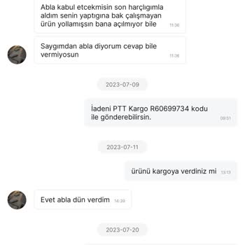 PTT Kargo Kargomun Teslim Edilmemesi