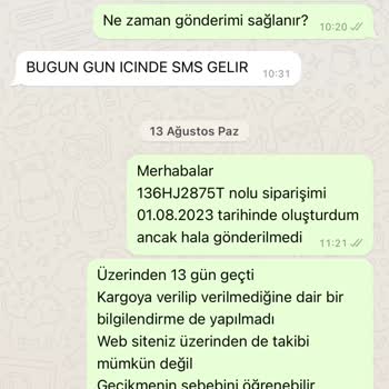 Tuba Mutioğlu Sürekli Oyalayıp Ürünü Göndermiyor İptal/iade De Yapmıyorlar