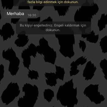 WhatsApp Yabancı Numaradan Mesaj