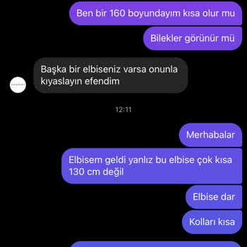 Şehri Moda Butik Hatalı Yanlış Ürün Gönderimi