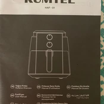 Kumtel Fritöz Kapağı Oturmuyor Işığı Yanmıyor Ve Çalışmıyor