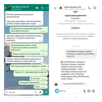 Sapanca Bungalov Evim Yapılmayan Para İadesi