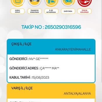 Adres Değişikliği Nedeniyle PTT Kargo Teslim Alamadım