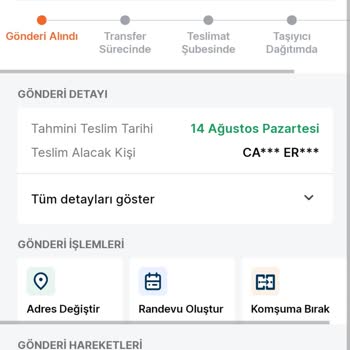 Trendyol Express 10 Gündür Gelmeyen Kargo