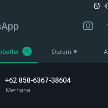 WhatsApp +62 Li Bir Numara Numarama Ulaşabiliyor. Bilgi Zaafiyeti Söz Konusu