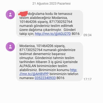 MNG Kargo Alpaslan Şubesi Kargomu Getirmiyor