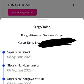 Sendeo Kargomu Kaybetti Sonra Siparişi İnkar Etti Paramı Alamıyorum!