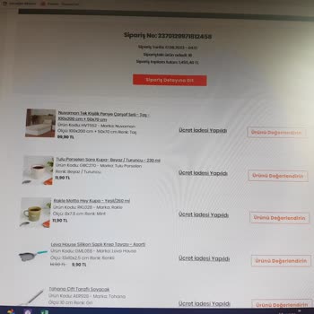 Evidea Tarafından Uygun Fiyatlı Ürünler Koyup Kargoyu Göndermiyor