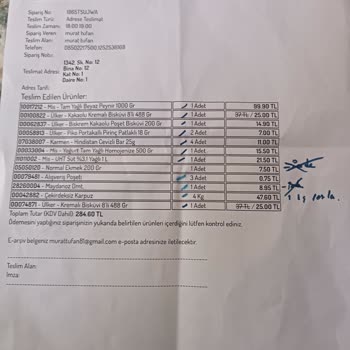 Şok Marketler Gönderilmeyen Ürünün Parasının Alınması
