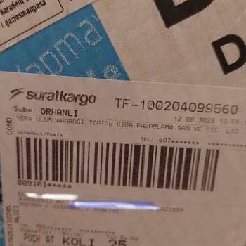 Sürat Kargo Beşyüzevler Şubesi Haksız Yere Ücret Alınması