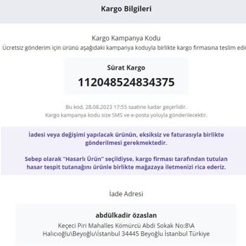 N11 Den Aslanlar Otomotiv Den Alınan Alakasız Ürün...