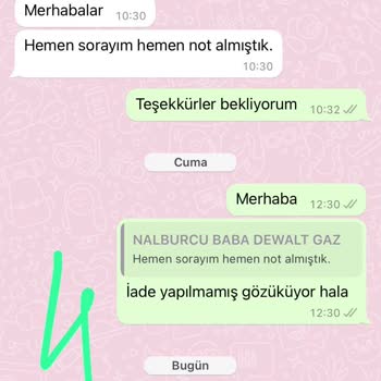 Nalburcu Baba Siparişimi Göndermiyor, Ücreti İade Etmiyorlar