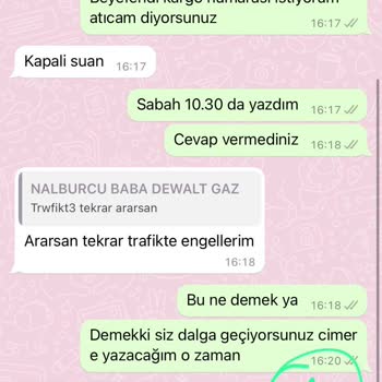 Nalburcu Baba Siparişimi Göndermiyor, Ücreti İade Etmiyorlar