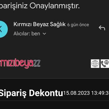 kirmizibeyazz.com Aynı Gün Kargo Yalanı, Ödemesi Alınan Ancak Kişiye Gönderilmeyen Ürün!