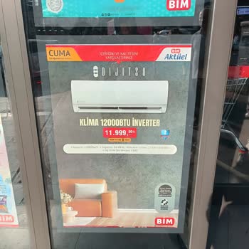 Dijitsu Marka Klima Ücretsiz Montaj Yaptıramadım