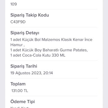 Domino's Pizza Söylenilen Zamanda Siparişim Gelmedi