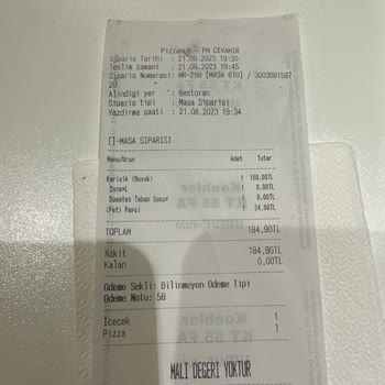 Pizza Hut Pizzaya Dair Hiçbir Şey Yok!