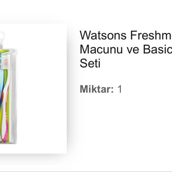Watsons Kötü Paketleme Ve Alakasız Ürün