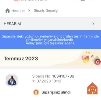 Earmut Firması Teslim Edemediği Ürünün İadesini Onaylamıyor.