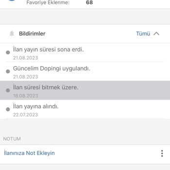 Sahibinden İlan Tarihini Uzatma Ücreti Ödedim Ama İlanım Yayınlanmadı