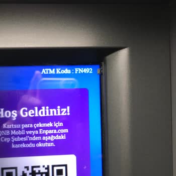 QNB Finansbank Bozuk ATM Para Yatıramadım